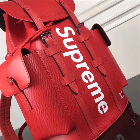 louis vuitton x supreme backpack replica|Louis Vuitton supreme christopher backpack.